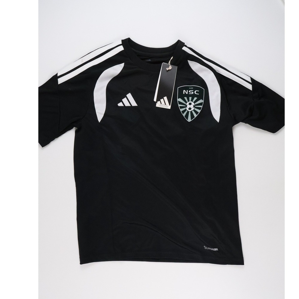 Adidas Soccer Jersey Tiro 26L JSY Y Black White Large Kids NWT KB1319